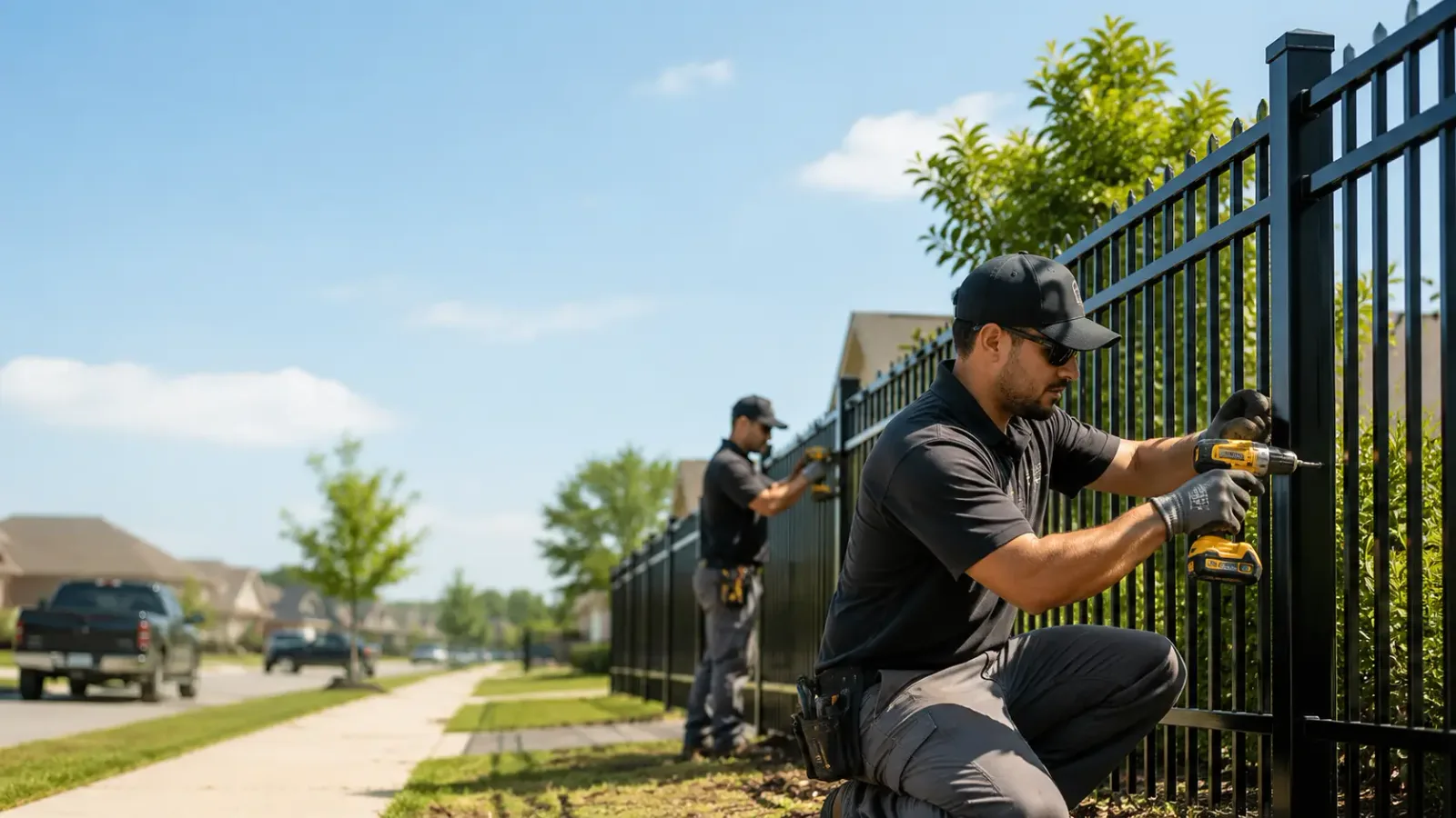 Metal Fence Installation in King, WI